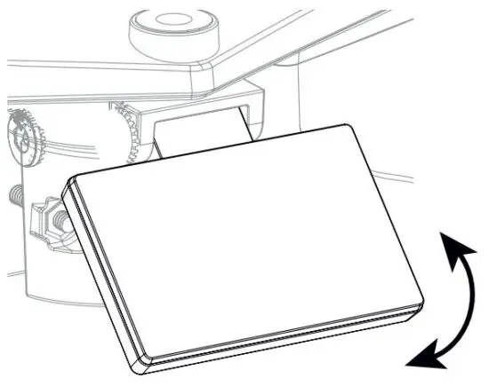 FIG 18 ADJUST THE SOLAR PANEL