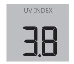 FIG 57 UV INDEX MODE