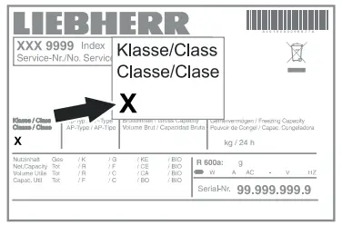 LIEBHERR BKV 5040 Refrigerator - Fig 2
