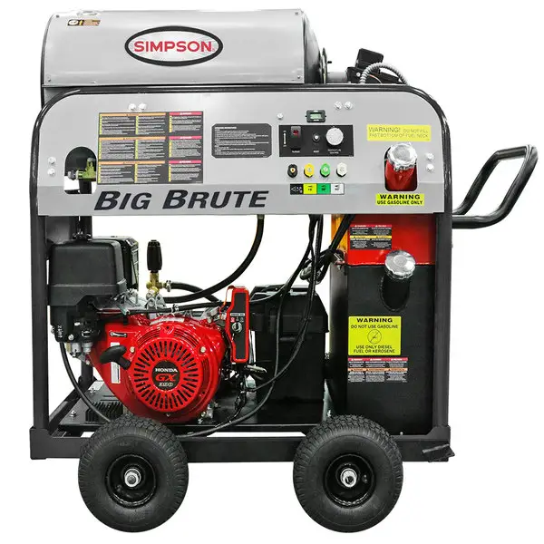 SIMPSON 65106 Big Brute Series 4000 PSI 4.0 GPM Hot Water Pressure Washer