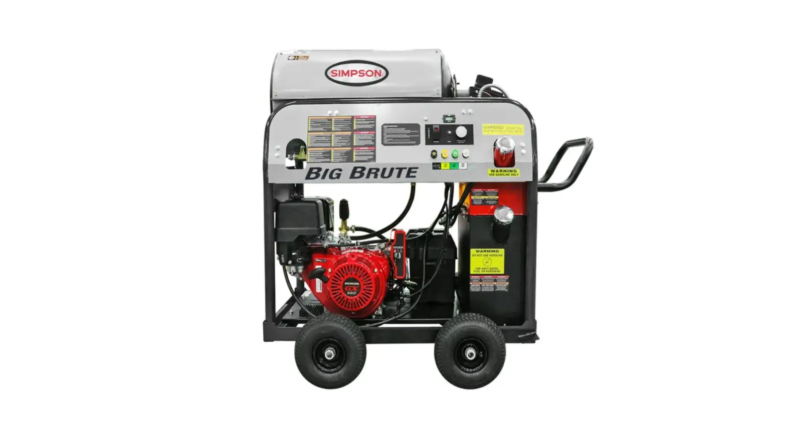 Simpson 65106 Big Brute Series 4000 Psi 4.0 Gpm Hot Water Pressure Washer Instruction Manual Simpson 65106 Big Brute Series 4000 Psi 4.0 Gpm Hot Water Pressure Washer Instruction Manual