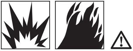 Danger explosive icon