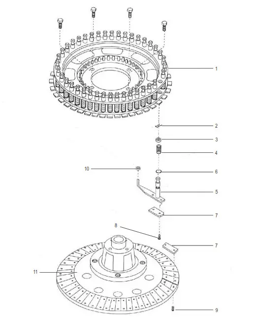 ULINE H-259,H-347,H-408 Stencil Machine - Carriage Assembly