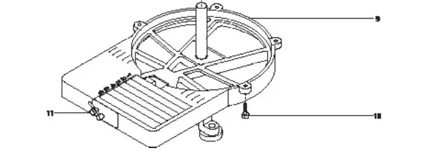 ULINE H-259,H-347,H-408 Stencil Machine - Stencil Machine Assembly 2