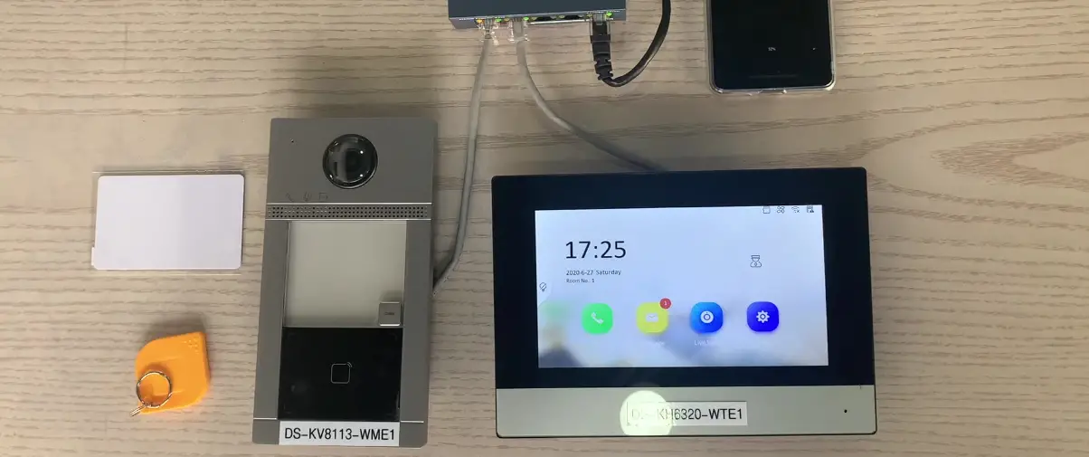 Hikvision S213k Wireless Video Intercom Instruction Manual