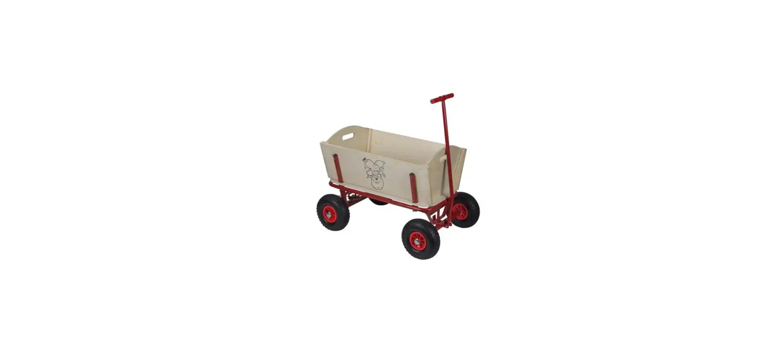 Toolland St100601 Wooden Cart - Plop The Gnome User Manual