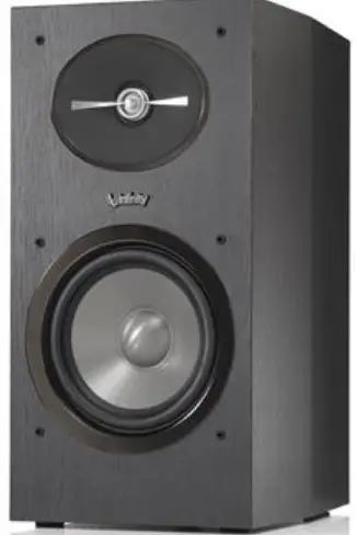 Infinity R162 Black 2–Way Bookshelf Speakers