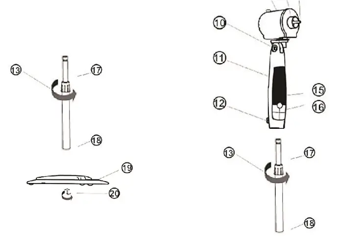 Goldair GPPF220 45cm Pedestal Fan with WiFi - Figure 2