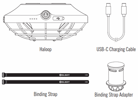OLIGHT Haloop Rechargeable LED Camping Light - 1