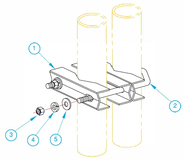 ZCG EB1-SS-Clamp-Kit-Stainless-Steel-fig-1