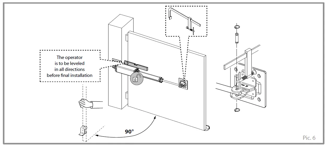 FADINI HINDI 880 SPRINT Oil-Hydraulic-Kit-Operator-for-Swinging-Gates-fig- (7)