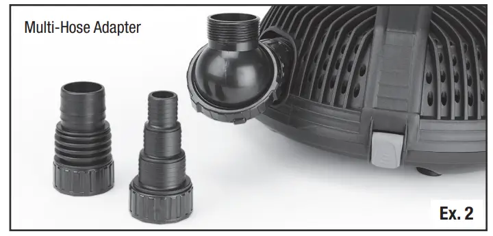 Aquascape 91104 AquaForce 4000-8000 Adjustable Flow Solids-Handling Pond Pump - Fig 5