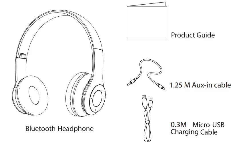 anko 21BF02 Bluetooth Headphone - Figure 1