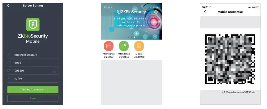 QR Code as the Mobile Credential