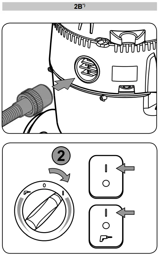 AERO 26 EPA Contractor Grade Wet/Dry Control/Operation illustration