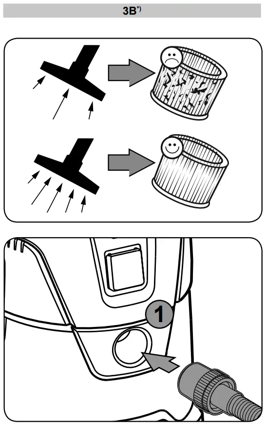 AERO 26 EPA Contractor Grade Wet/Dry Control/Operation illustration