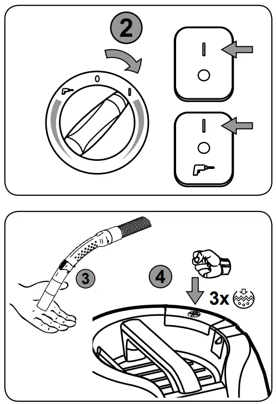 Connecting electrical appliances illustration