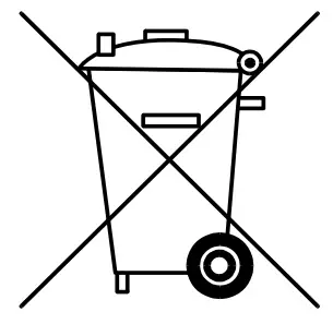 WEE Disposal Symbol