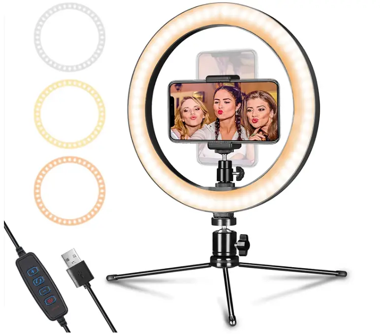 AIXPI-LED-Ring-Light-10-with-Tripod-Stand-&-Phone-Holder-Imgg