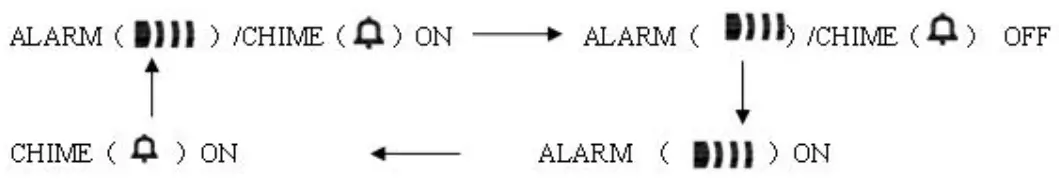 SKMEI 1604 Digital Watch - Alarm Setting