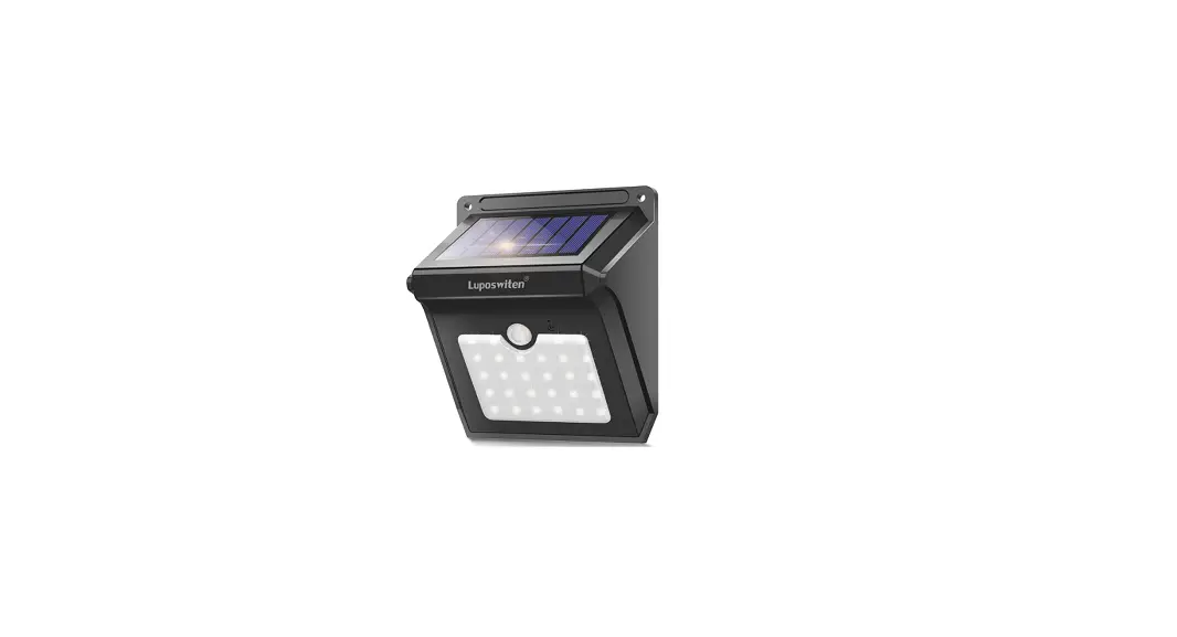 Luposwiten ‎lp-sl-28d Solar Outdoor Lights Waterproof User Guide