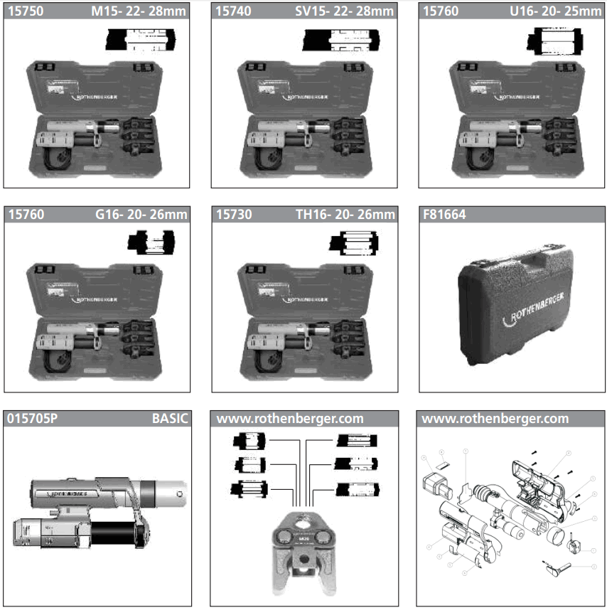 ROTHENBERGER Romax AC Eco Electric Hydraulic Press Machine - fig 6