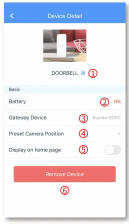 BOSMA X1 Lite Security Camera - SMART BUTTON