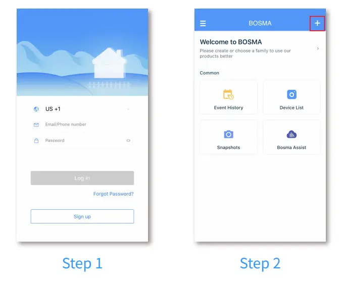 BOSMA X1 Lite Security Camera - Step 1