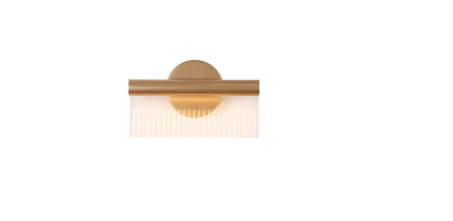 Zevni A04658 Upend 10.2-inch 1-light Matte Gold Led Modern-contemporary Vanity Light Installation Guide Zevni A04658 Upend 10.2-inch 1-light Matte Gold Led Modern-contemporary Vanity Light Installation Guide