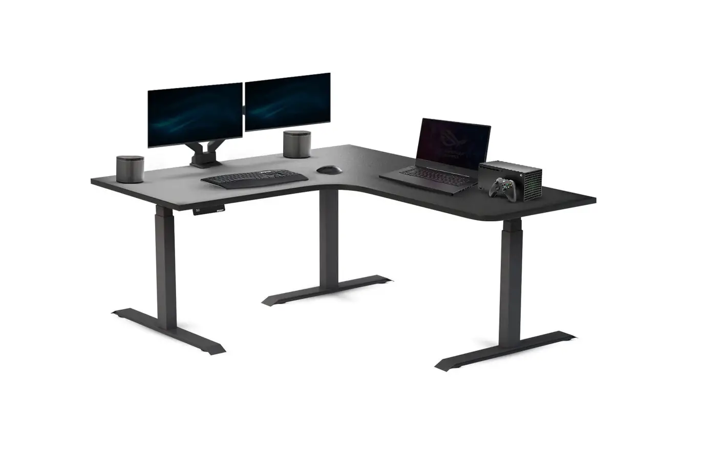 Desky L-shape Sit Stand Desk Instruction Manual