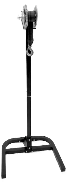 BLACK ICE SNO LIFT WINCH Snowmobile Lift with Winch-fig5