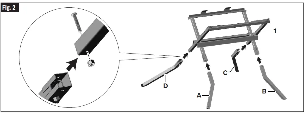 GTA570-Folding-Table-Saw-Scissor-Stand-2