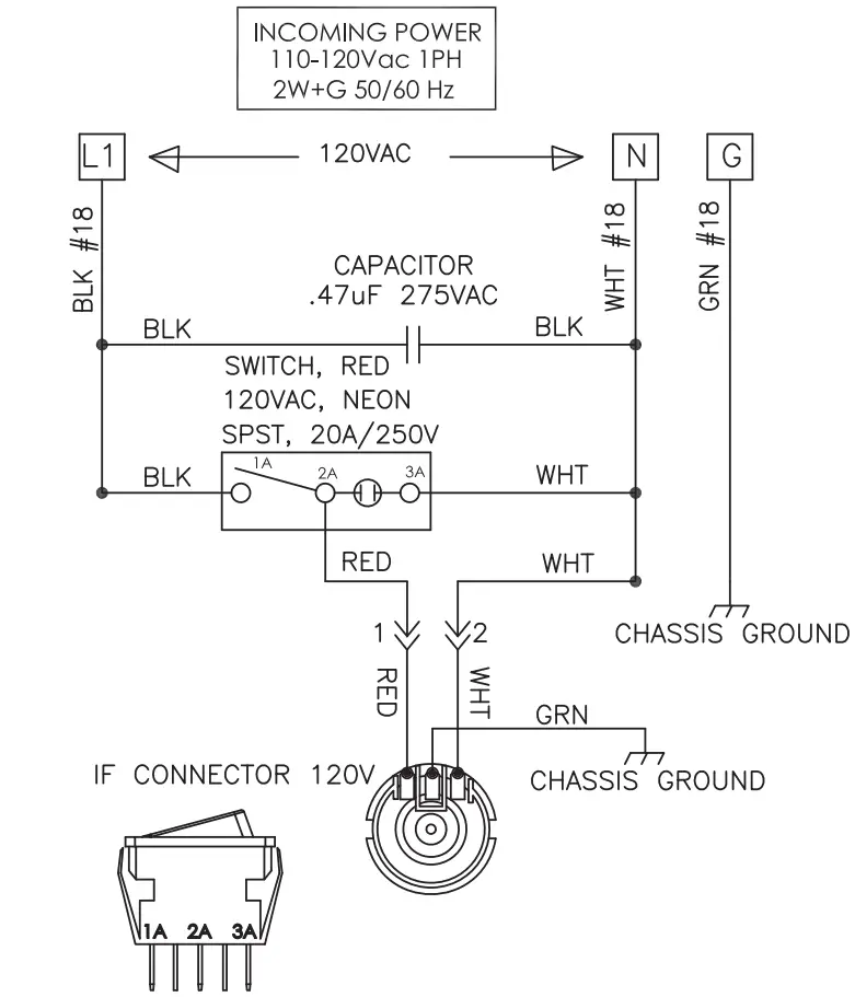 Curtis GEM5XSIFT GEMX IntelliFresh Satellite Stand - ELECTRICAL SCHEMATICS