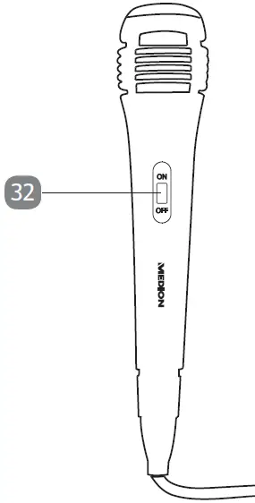MEDION MD 44468 Bluetooth Party Sound System 3