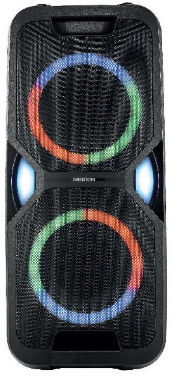 MEDION MD 44468 Bluetooth Party Sound System