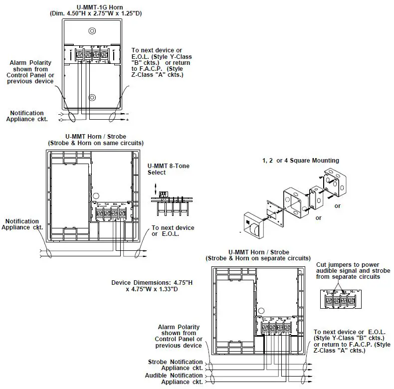 CERBERUS-PYROTRONICS-U-MMT-Series-8-Tone-Horn-fig-1