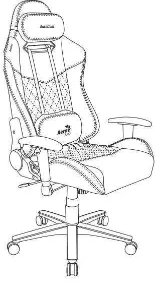 AeroCool Duke AeroSuede Computer Chair-fig1