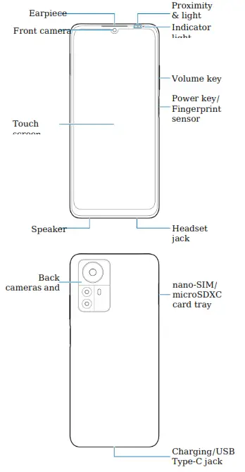 ZTEA7050 Blade V41 Smartphone - Phone