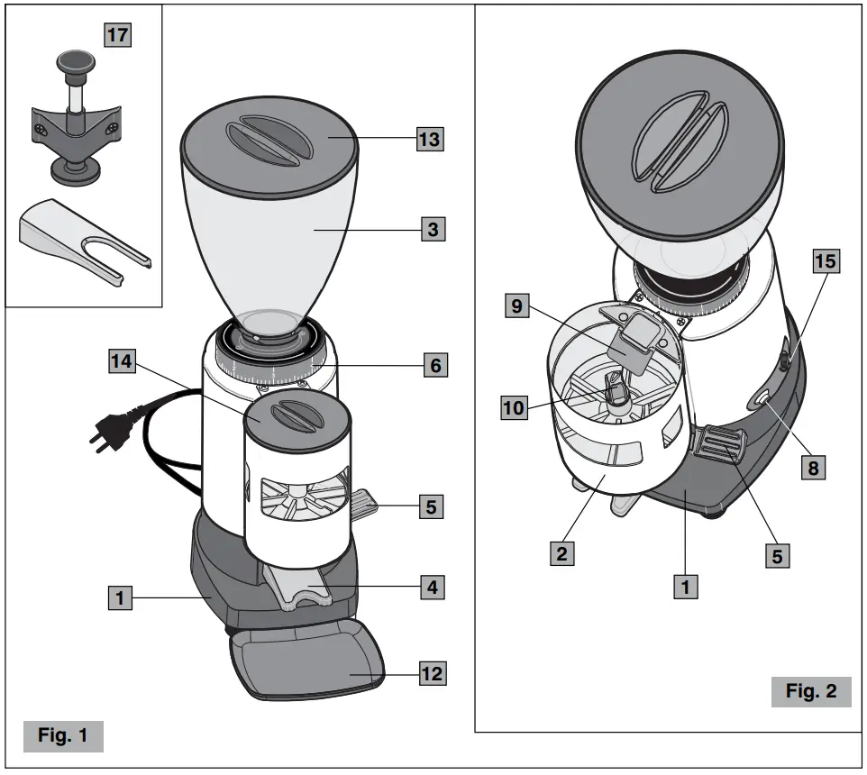 LEON VENEZIA 600 D Coffee Grinder - Overview