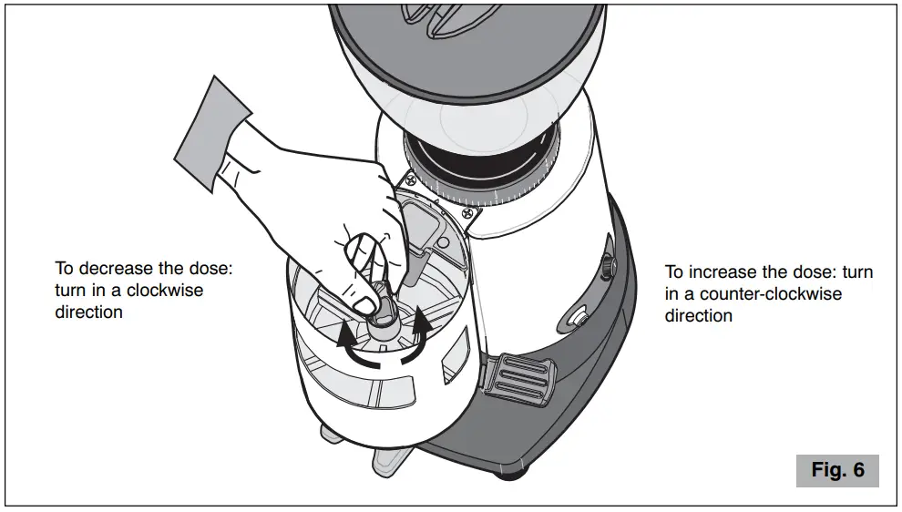 LEON VENEZIA 600 D Coffee Grinder - REGULATING DOSING