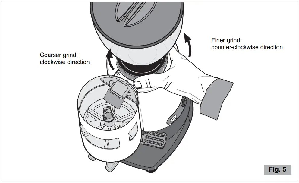 LEON VENEZIA 600 D Coffee Grinder - REGULATING GRINDING