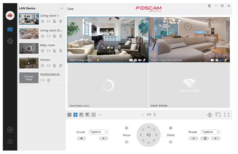 FOSCAM FI9902P Security IP Camera - App