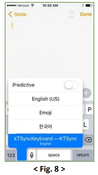 Koamtac KDC380 Bluetooth Barcode Scanner - keyboard