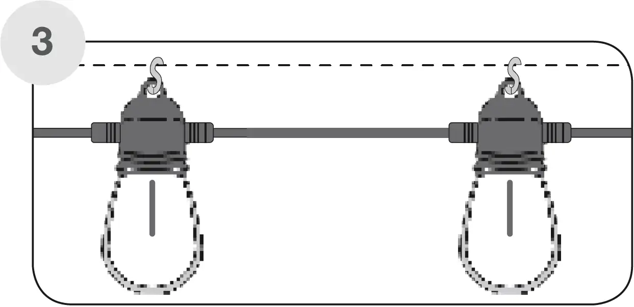 Installation String Lights 03