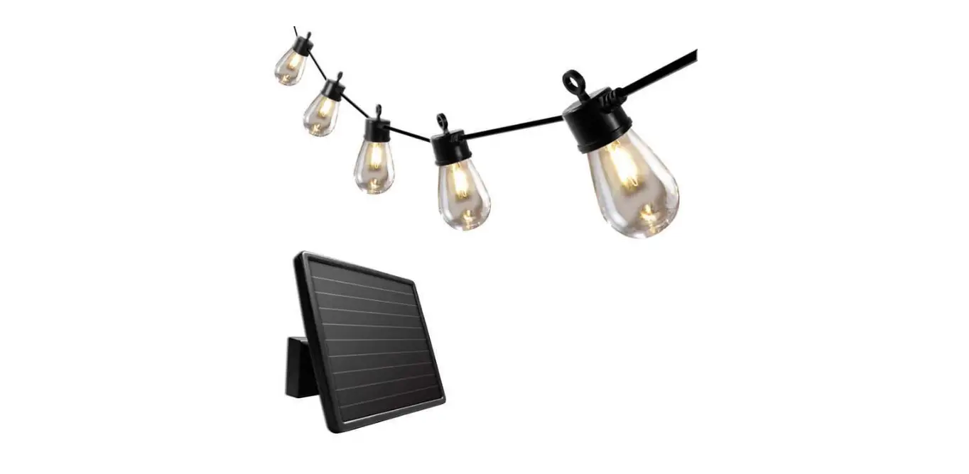 Sunforce 80033 Solar String Lights With Remote Control Instruction Manual