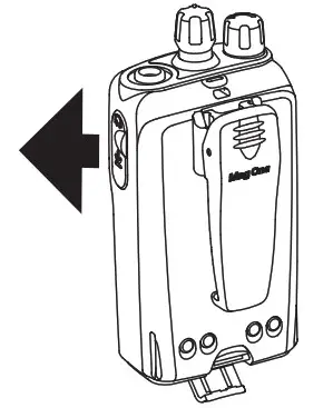 MagOne DMR Portable Radio A8-Connector Cover