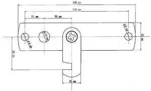 LOCKEY C-Series Keyless Entry Sliding-diyagram 2