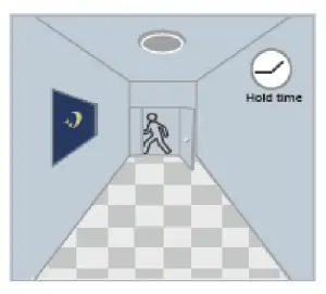 Crompton Melana CCT Outdoor Bulkhead - light of