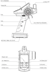 RBRC Dx6 6CH Transmitter OP Upgrade Accessories Full Scale Radio - PARTS