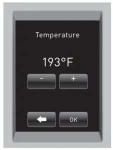 Programming Brew Temperature
